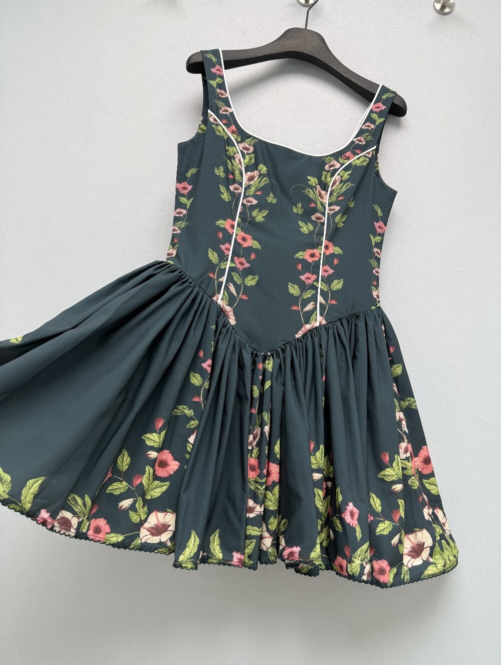 Agua by Agua Bendita Pluma floral cotton minidress - Picture 10 of 13